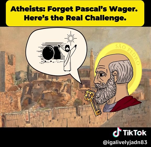 Exploring Pascal's Wager: Atheism's Real Challenge