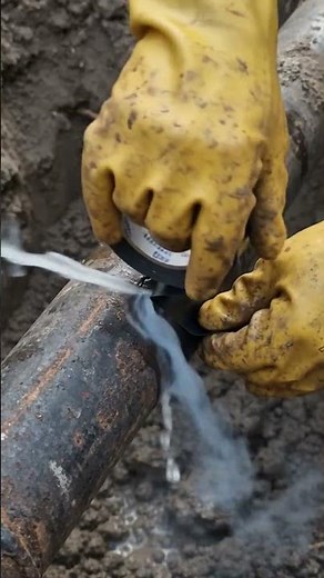 Emergency Pipe Leak Repair Hack! 🛠️ Water Leak Fix