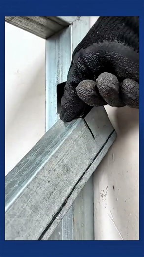 Tips for concealed installation, fixing, positioning, and cutting of square tube framestructures