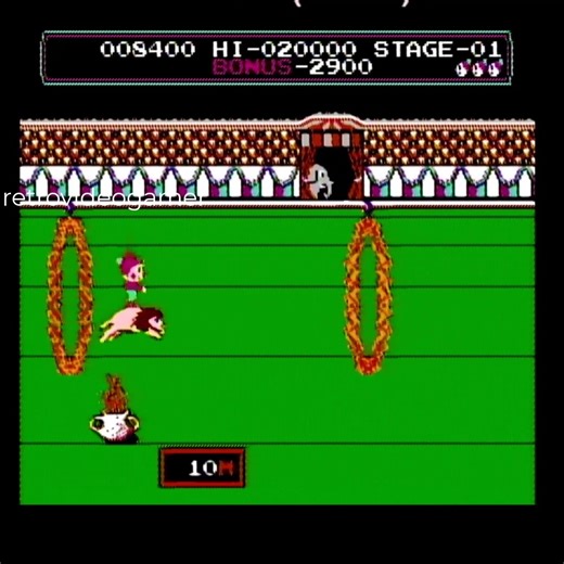 circus charlie y circus mario | Retrovideogamer1