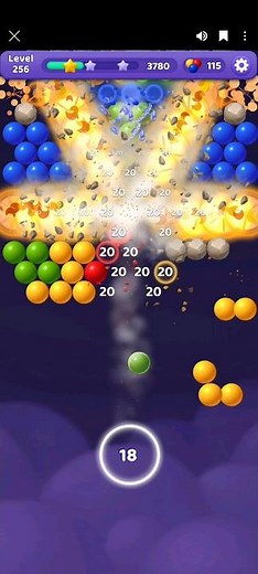 Bubble Pop Star Gameplay | Level 256 Challenge | Tips & Tricks to Pop Your Way to Victory!