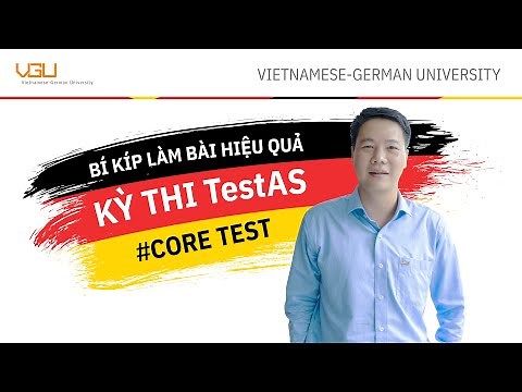 Hướng dẫn làm bài thi TestAS - Core Test - TestAS Preparation