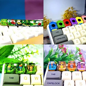 Custom Keycap, Custom Spacebar Keycap, Character Custom Keycap, Artisan Keycap, Cherry Mx Keycaps, Resin Keycap Set, Gift for Him - Etsy