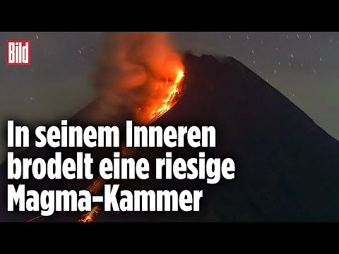 Merapi erwacht erneut: Gefährlichster Vulkan der Welt spuckt Lava | Indonesien