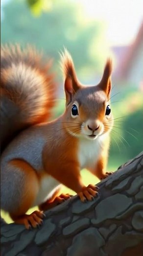 Meet the Squirrel 🐿️ | Animals Around Us for Kids