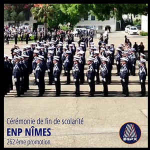 Céremonie de fin de scolarité - ENP NIMES 262ème promotion | ALLIANCE POLICE NATIONALE