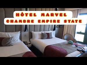 Disney New-York the art of marvel chambre empire state club disneyland paris