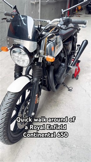 Royal Enfield Continental 650 walk around