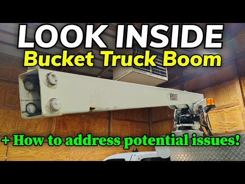 BUCKET TRUCK BOOM INSPECTION : Spotting Issues & Solutions!