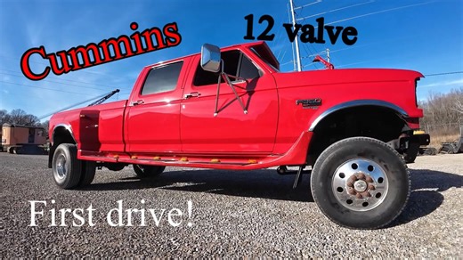 I drove a Cummins-powered 1995 F350!