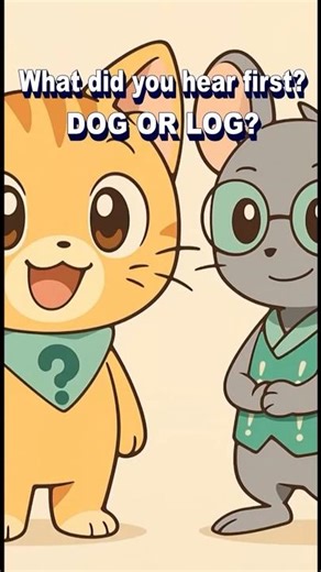 DOG vs LOG | Milo & Pip (Misheard Words)