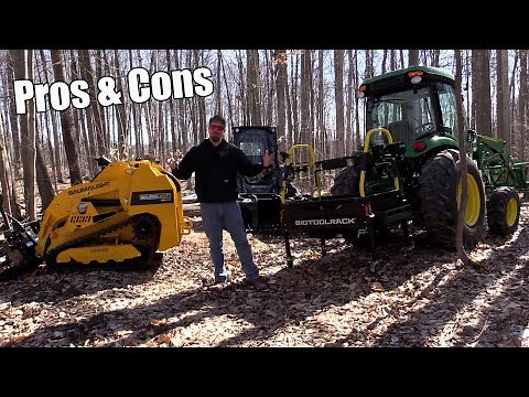 Pros & Cons - Compact Tractor VS Mini Skid Steer Vs Compact Track Loader For Porperty Maintenance