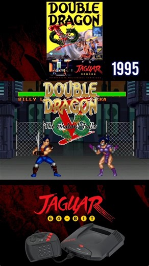 DOUBLE DRAGON V: THE SHADOW FALLS #retro #gamer #doubledragon #atari #jaguar