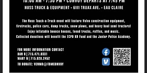 The 2nd Annual Terry Biddle Memorial Convoy and Touch-A-Truck Event