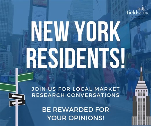 NYC RESIDENTS! 🏙 Have you ever participated in a market research session? By participating in these research conversations, you have the ability to share your opinions on products and services that matter to YOU. Use your voice to make an impact and be rewarded for your time! 👋Use this link to join our respondent community and get started today! fieldwork.com/join #NYCResidents #NYCLife #NYCLifestyle #NewYorkCity #NYCFoodie #NYCEats #NYCFoodBlogger #FieldworkForYou #FieldworkResearch | Fieldwo