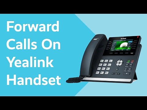 How to Forward All Calls on a Yealink Handset | Support Guide | Bytes Digital