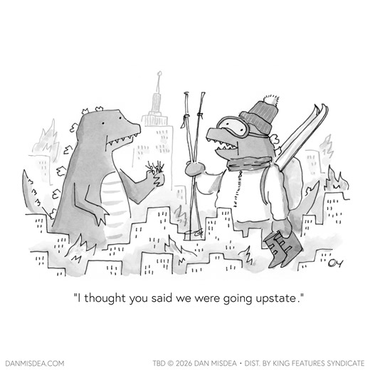 TBD (Toons By Dan) Comic Strip 2026-01-13 | Comics Kingdom