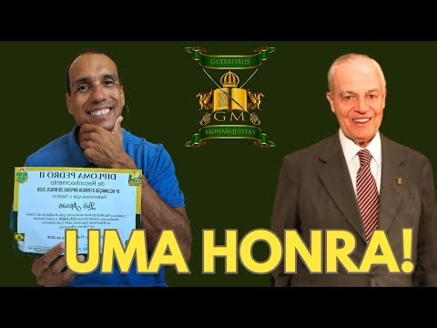 A monarchist received an honor at the acclamation of the de jure Emperor of Brazil.