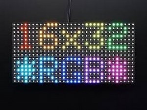 matrix 16x32- RGB- Full color driving by arduino uno