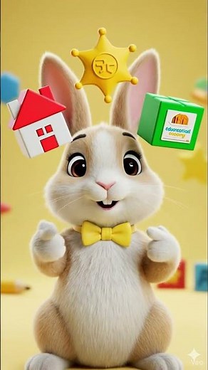 Pentagon Shape for Kids | Learn Shapes with BunnyBrain 🐰🔷