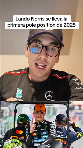 16K views · 256 reactions | Lando Norris se lleva la primera pole position de 2025 #formula1 #f1 | EscaleraF1 | Facebook