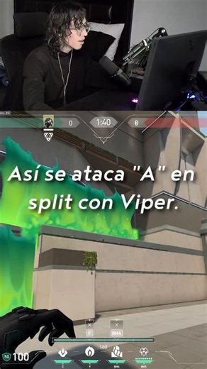 Pradoku | FPS | Viper Split Ataque 🧪 | One Way + Entry Seguro (Guía Rápida) Setup ofensivo de Viper en Split. Incluye one way, control de Heaven, entrada... | Instagram