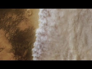 Dust storm on Mars (4K)