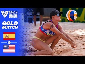 Izuzquiza/Tania vs. Savvy/Newberry - Gold Match Highlights | Alanya 2026 #BeachProTour