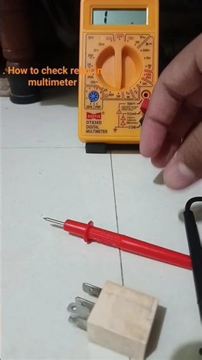 how to check relay in multimeter #24/365