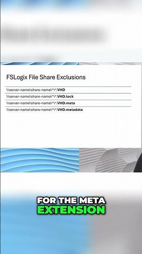Essential AV Exclusions for FSLogix Profiles! 🚀💻