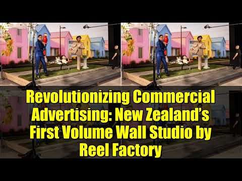 Revolutionizing Commercial Advertising: New Zealand’s First Volume Wall Studio by Reel Factory