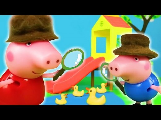 Peppa Pig Official Channel Peppa Pig Stop Motion: Detective Peppa Pig - Videos For Kids