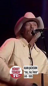 “Tall, Tall Trees” was Alan Jackson at his lighthearted best. Released in 1995 on his Greatest Hits Collection, the song was actually co-written years earlier by George Jones and Roger Miller. Jackson turned it into a playful, toe-tapping hit, promising the moon, stars, and even tall, tall trees for love. It shot to No. 1 on the Billboard country chart, blending Jackson’s smooth honky-tonk baritone with a wink of humor, and carried the legacy of two country giants into the ‘90s mainstream. #coun