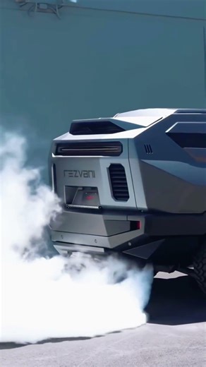 REZVANI Beast Mode SUV 🔥 Future Military Style Ride #janafuturetech