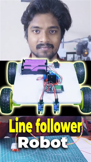 Mechtrobotics on Instagram: "arduino line following robot"