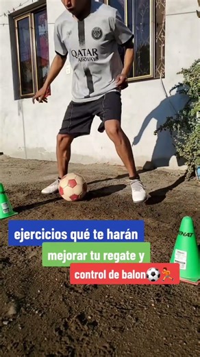 Mejora el regate y control de balón en el fútbol ⚽️ #futbol #regate #controldebalon #deportes