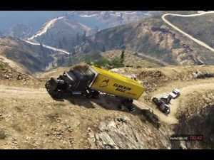 GTA 5 TRAILER TRUCK TERROR OFFROAD