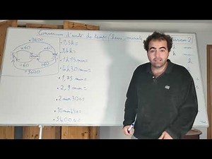 conversion d'unités temps heure minute seconde niveau 2