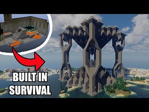 Minecraft Survival End Portal Transformation [4K 60 FPS + DOWNLOAD]