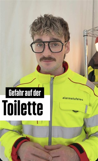 Schau auf öffentlichen Toiletten besser 2x hin! 🚽🧻 #toilette #gesundheit #aufklärung #alarmstufeleo