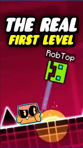This Level Came Before Stereo Madness! #geometrydash