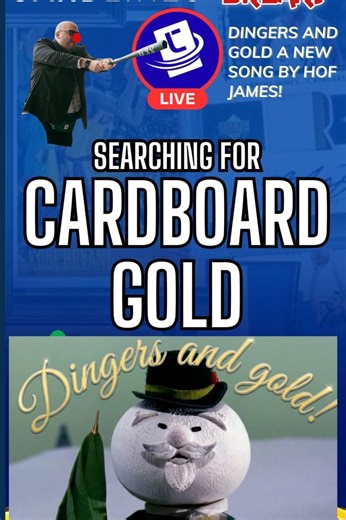 Dingers and Gold - A song of Hits by HOF James - 3 Fun MLB Breaks #1053-55 | eBay Live Video