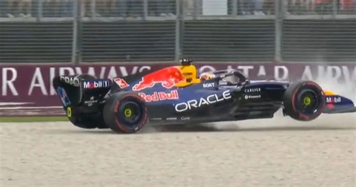 Así fue el duro accidente de Max Verstappen en la Q1 del GP de Australia: “Nunca en la vida me ha pasado algo así”