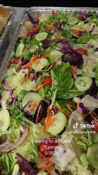 Catering a Soulful Repast for 75 People