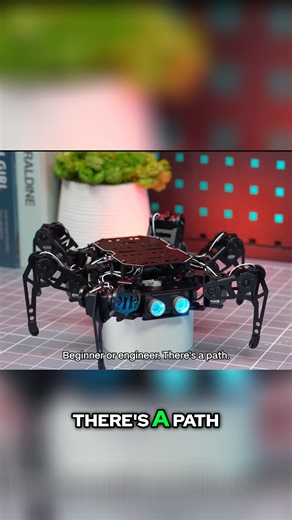 You don’t need a lab to build advanced robots. This open-source hexapod spider gives you code, CAD, tutorials & schematics. ✅ Motion design via drag-and-drop tool ✅ Control with Wi-Fi/app ✅ Add ultrasonic + IMU sensors  Upgrade to AI vision for face recognition & color tracking. Old way = months + $$$. New way = weekend build at your desk. #DIYRobotics #RobotSpider #Hexapod #ESP32 #OpenSource #STEM #Arduino #AIVision | AI IXX | Facebook