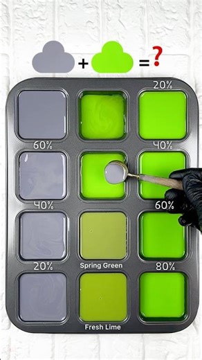 Nature-Inspired Colors That Just Make Sense 😏🌱 #colorlovers #colormix #relaxing #shortvideo #art