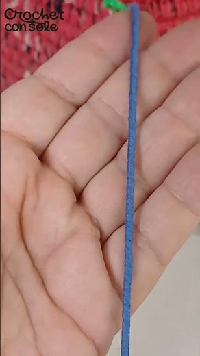 Cordón retorcido fácil y rápido (tutorial paso a paso) #crochetconsole #crochet