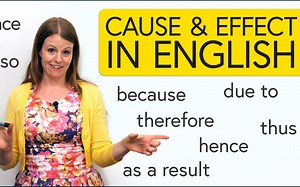【English with Emma】signal words信号词 so, since, hence, due to, as a result.｜因果关系_哔哩哔哩_bilibili