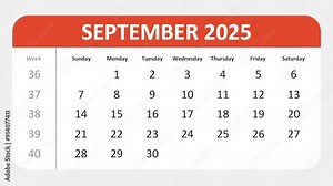 September 26, 2025: Animated 2025 planner showcasing September calendar, highlighting September 26th with space for tasks, notes, and to-do lists.