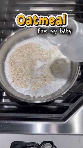 Easy Oatmeal for babies